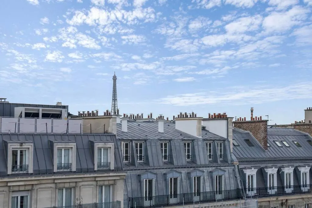 1 Bedroom#haussmann#amazing View#effeiltower#ac * パリ